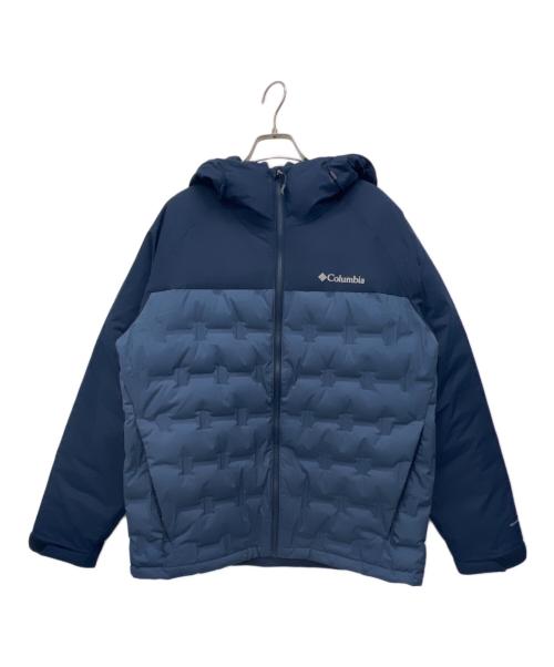 Columbia（コロンビア）Columbia (コロンビア) ダウンジャケット ネイビー サイズ:Lの古着・服飾アイテム