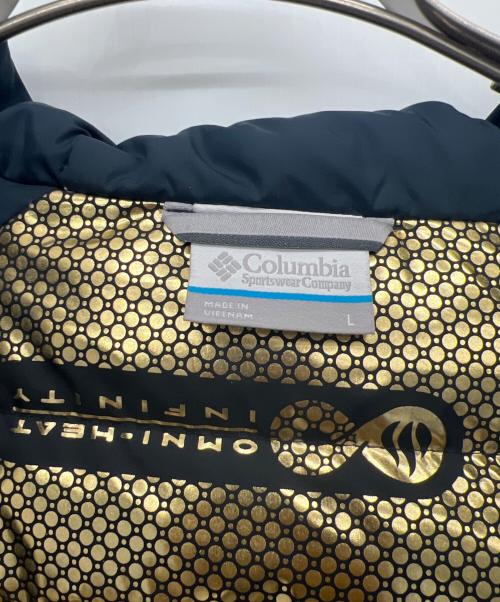 Columbia（コロンビア）Columbia (コロンビア) ダウンジャケット ネイビー サイズ:Lの古着・服飾アイテム
