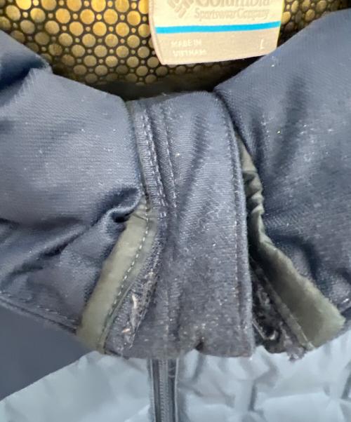 Columbia（コロンビア）Columbia (コロンビア) ダウンジャケット ネイビー サイズ:Lの古着・服飾アイテム