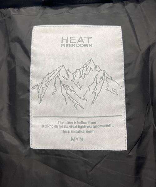 WYM LIDNM（ウィム バイ リドム）WYM LIDNM (ウィム バイ リドム) ダウンジャケット ブラック サイズ:Lの古着・服飾アイテム