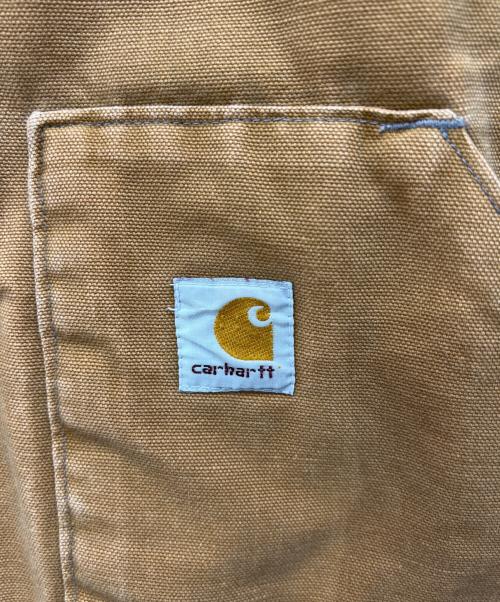 CarHartt（カーハート）CarHartt (カーハート) ダックワークベスト ブラウン サイズ:LARGEの古着・服飾アイテム