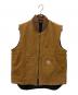 CarHartt（カーハート）の古着「ダックワークベスト」｜ブラウン