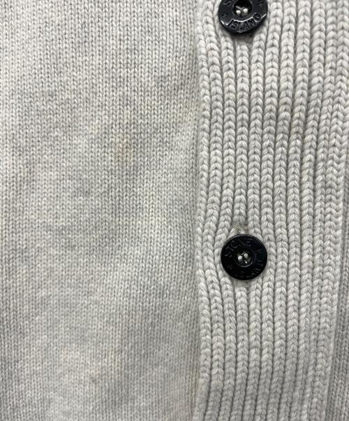 STONE ISLAND（ストーンアイランド）STONE ISLAND (ストーンアイランド) 厚手カーディガン グレー サイズ:Sの古着・服飾アイテム