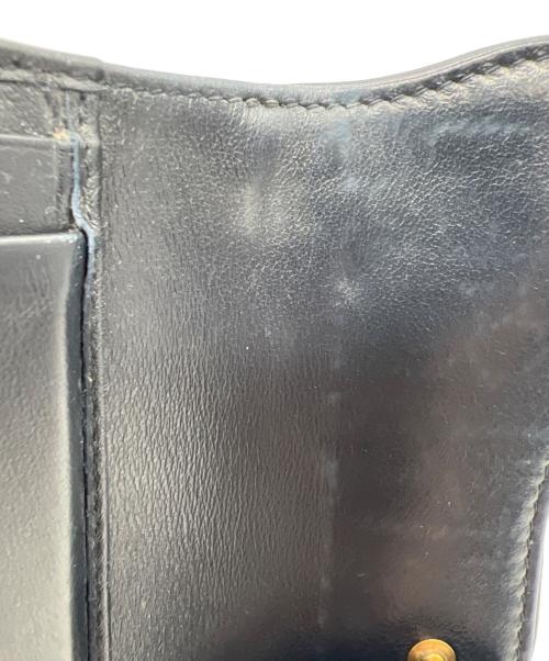 Christian Dior（クリスチャン ディオール）Christian Dior (クリスチャン ディオール) 3つ折り財布 ネイビーの古着・服飾アイテム