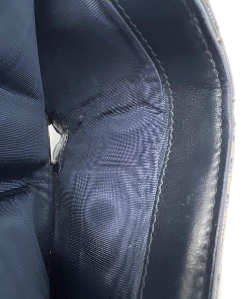 Christian Dior（クリスチャン ディオール）Christian Dior (クリスチャン ディオール) 3つ折り財布 ネイビーの古着・服飾アイテム