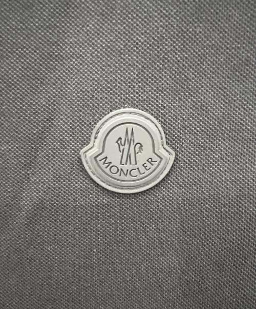 MONCLER（モンクレール）MONCLER (モンクレール) ポロシャツ ブラック サイズ:Mの古着・服飾アイテム