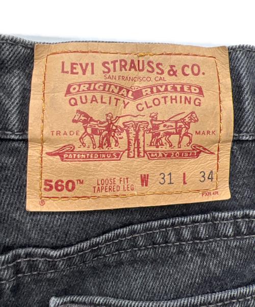 LEVI'S 560（リーバイス）LEVI'S 560 (リーバイス) デニムパンツ ブラック サイズ:W31×L34の古着・服飾アイテム