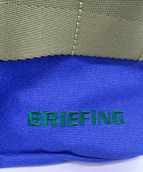 BRIEFING（ブリーフィング）BRIEFING (ブリーフィング) ミニトートバッグ TOOL CART TOTE WL ブルー×グリーンの古着・服飾アイテム