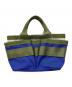 BRIEFING（ブリーフィング）の古着「ミニトートバッグ TOOL CART TOTE WL」｜ブルー×グリーン