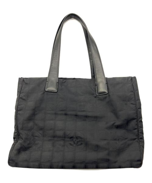 CHANEL（シャネル）CHANEL (シャネル) トートバッグ ニュートラベルライン  ブラックの古着・服飾アイテム