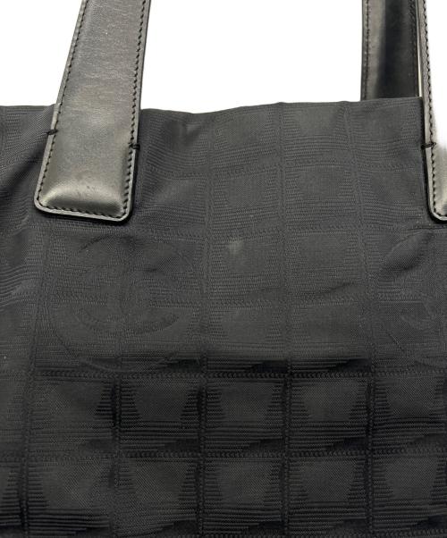 CHANEL（シャネル）CHANEL (シャネル) トートバッグ ニュートラベルライン  ブラックの古着・服飾アイテム