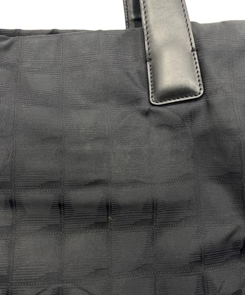 CHANEL（シャネル）CHANEL (シャネル) トートバッグ ニュートラベルライン  ブラックの古着・服飾アイテム