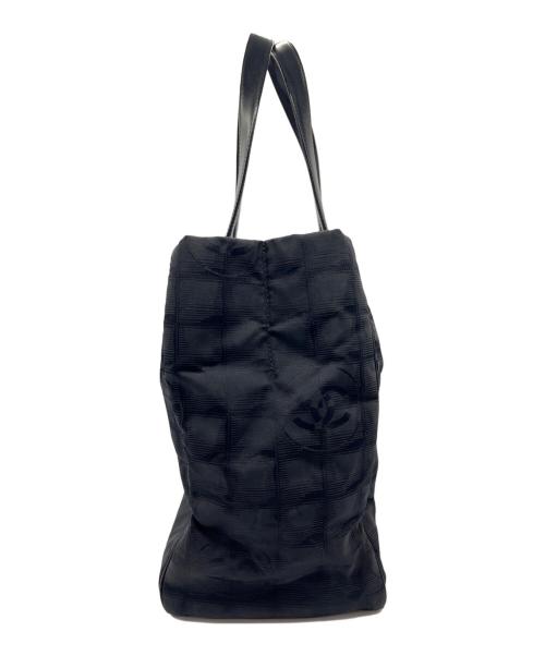 CHANEL（シャネル）CHANEL (シャネル) トートバッグ ニュートラベルライン  ブラックの古着・服飾アイテム