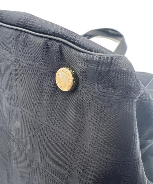 CHANEL（シャネル）CHANEL (シャネル) トートバッグ ニュートラベルライン  ブラックの古着・服飾アイテム