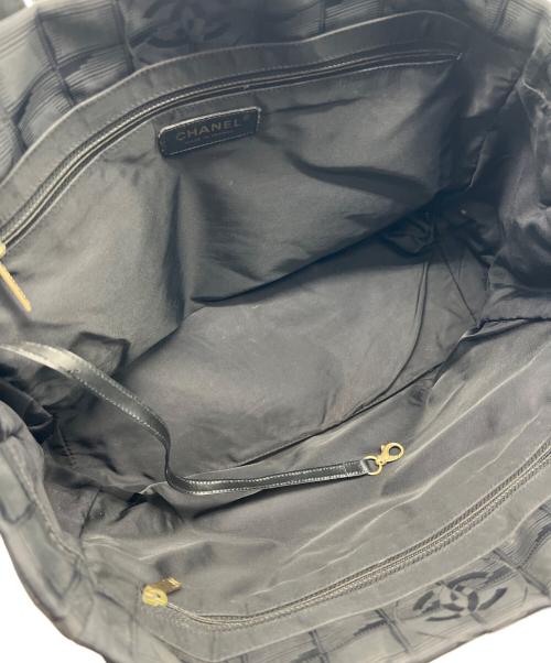 CHANEL（シャネル）CHANEL (シャネル) トートバッグ ニュートラベルライン  ブラックの古着・服飾アイテム