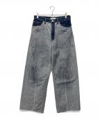 jiedaジエダ）の古着「BACK SIDE LOOSEFIT JEANS」｜インディゴ