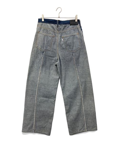 jieda（ジエダ）Jieda (ジエダ) BACK SIDE LOOSEFIT JEANS インディゴ サイズ:２の古着・服飾アイテム