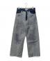 Jieda（ジエダ）の古着「BACK SIDE LOOSEFIT JEANS」｜インディゴ