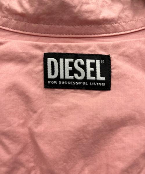 DIESEL（ディーゼル）DIESEL (ディーゼル) 長袖シャツ ピンク サイズ:Sの古着・服飾アイテム