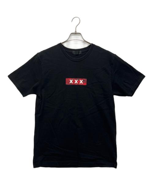 GOD SELECTION XXX（ゴッド セレクション トリプルエックス）GOD SELECTION XXX (ゴッド セレクション トリプルエックス) 半袖カットソー ブラック サイズ:Sの古着・服飾アイテム