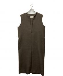 TODAYFUL（トゥデイフル）の古着「ノースリーブワンピース」｜ブラウン