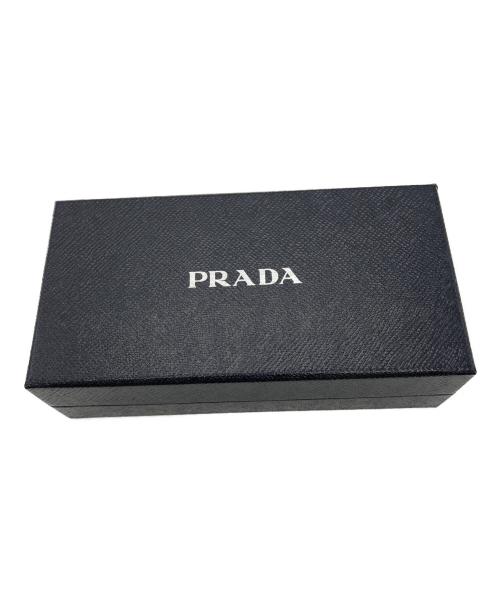 PRADA（プラダ）PRADA (プラダ) 長財布 サフィアーノ ブルーの古着・服飾アイテム