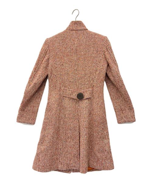MAX&Co.（マックスアンドコー）MAX&Co. (マックスアンドコー) ツイードコート レッド サイズ:M(US８)の古着・服飾アイテム