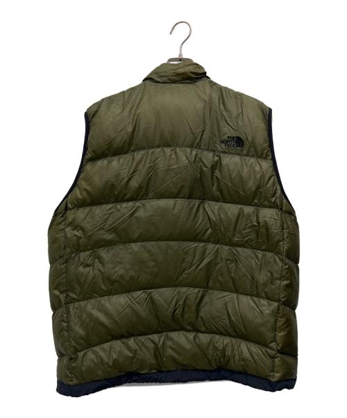 THE NORTH FACE（ザ ノース フェイス）THE NORTH FACE (ザ ノース フェイス) アコンカグアダウンベスト グリーン サイズ:XXLの古着・服飾アイテム