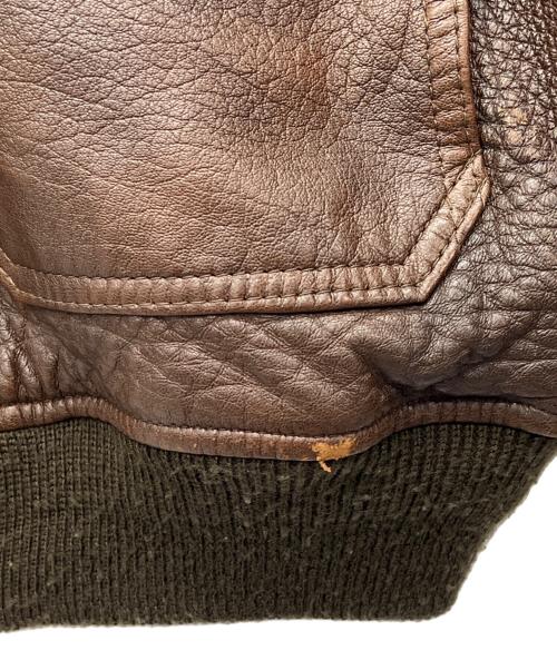 VACHE（ヴァッシュ）VACHE (ヴァッシュ) レザージャケット ブラウン サイズ:FREEの古着・服飾アイテム