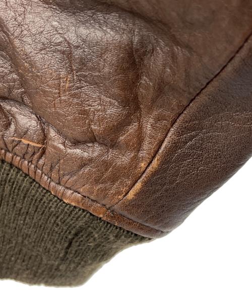 VACHE（ヴァッシュ）VACHE (ヴァッシュ) レザージャケット ブラウン サイズ:FREEの古着・服飾アイテム