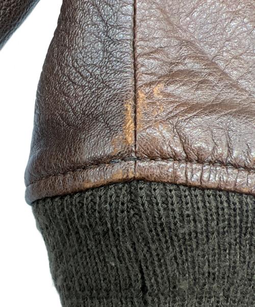 VACHE（ヴァッシュ）VACHE (ヴァッシュ) レザージャケット ブラウン サイズ:FREEの古着・服飾アイテム