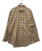 Burberry'sバーバリー）の古着「長袖シャツ」｜ブラウン