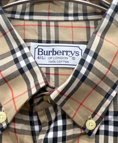 Burberry's（バーバリー）Burberry's (バーバリーズ) 長袖シャツ ブラウン サイズ:41の古着・服飾アイテム