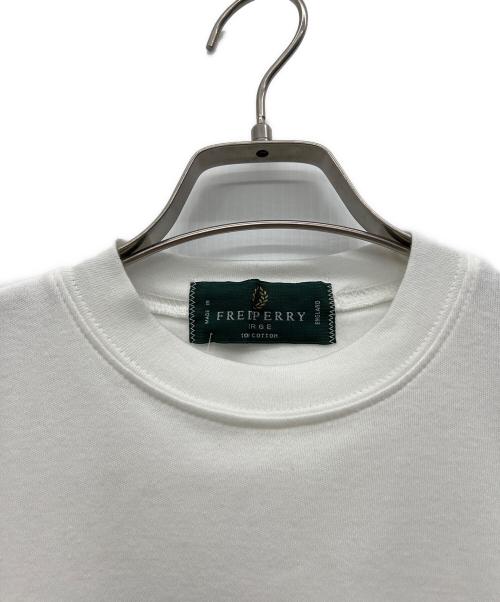 FRED PERRY（フレッドペリー）FRED PERRY (フレッドペリー) 半袖カットソー ホワイト サイズ:Lの古着・服飾アイテム