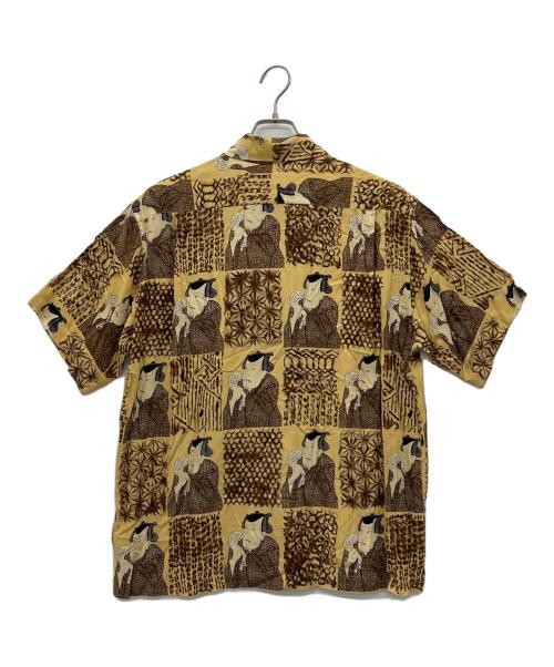 KARL HELMUT（カールヘルム）KARL HELMUT (カールヘルム) 半袖シャツ ブラウン サイズ:Mの古着・服飾アイテム