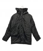 ALPHAアルファ）の古着「N-3Bタイプコート」｜ブラック