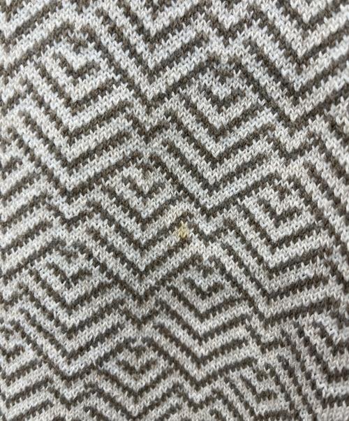 CLANE（クラネ）CLANE (クラネ) バックスリットニットベスト ベージュ サイズ:1の古着・服飾アイテム