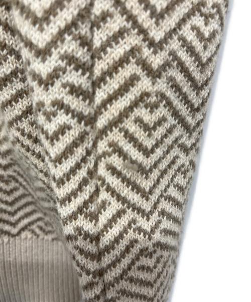 CLANE（クラネ）CLANE (クラネ) バックスリットニットベスト ベージュ サイズ:1の古着・服飾アイテム