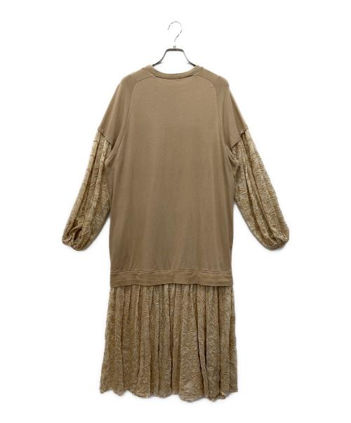 CLANE（クラネ）CLANE (クラネ) 長袖ワンピース ベージュ サイズ:1の古着・服飾アイテム