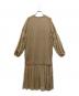 CLANE (クラネ) 長袖ワンピース ベージュ サイズ:1：8000円