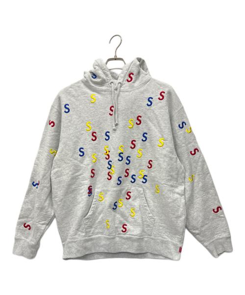 SUPREME（シュプリーム）SUPREME (シュプリーム) プルオーバーパーカー グレー サイズ:Mの古着・服飾アイテム