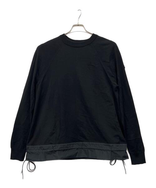MONCLER（モンクレール）MONCLER (モンクレール) 薄手ニット ブラック サイズ:XLの古着・服飾アイテム