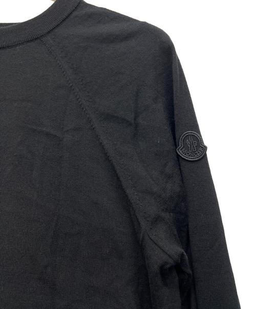 MONCLER（モンクレール）MONCLER (モンクレール) 薄手ニット ブラック サイズ:XLの古着・服飾アイテム