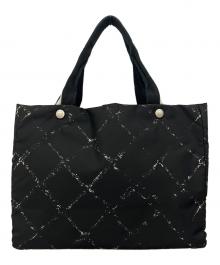 CHANEL（シャネル）の古着「旧トラベルライン ナイロントートバッグ」｜ブラック