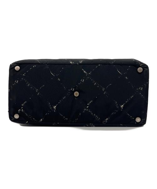 CHANEL（シャネル）CHANEL (シャネル) 旧トラベルライン ナイロントートバッグ ブラックの古着・服飾アイテム