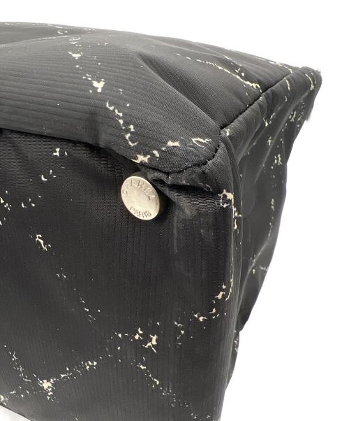 CHANEL（シャネル）CHANEL (シャネル) 旧トラベルライン ナイロントートバッグ ブラックの古着・服飾アイテム