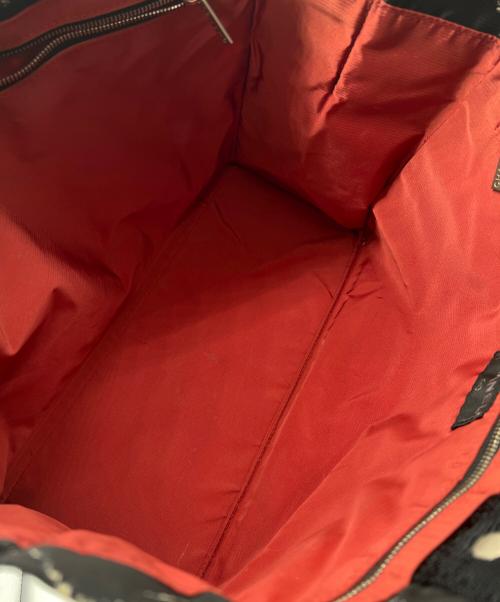 CHANEL（シャネル）CHANEL (シャネル) 旧トラベルライン ナイロントートバッグ ブラックの古着・服飾アイテム