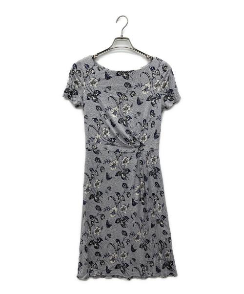 TORY BURCH（トリーバーチ）TORY BURCH (トリーバーチ) 半袖ワンピース グレー サイズ:XSの古着・服飾アイテム