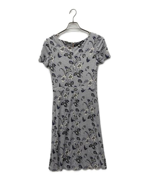 TORY BURCH（トリーバーチ）TORY BURCH (トリーバーチ) 半袖ワンピース グレー サイズ:XSの古着・服飾アイテム