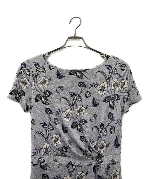TORY BURCH（トリーバーチ）TORY BURCH (トリーバーチ) 半袖ワンピース グレー サイズ:XSの古着・服飾アイテム